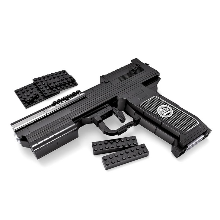 AUSINI TopGun Super Gun 레고호환블록 SA22512, 혼합색상