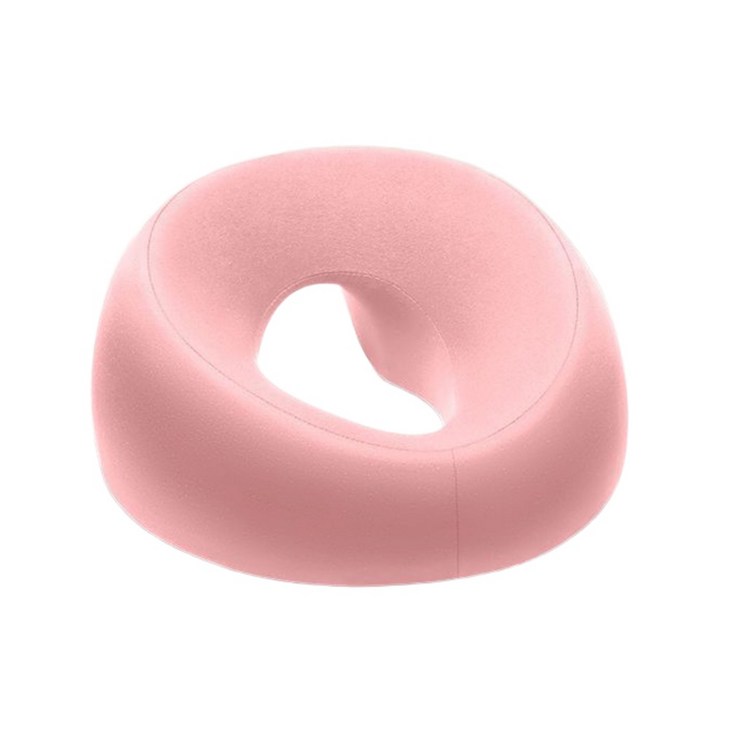 마샤투 엎드려자는 안면 마사지 수면 베개, 핑크, 1개