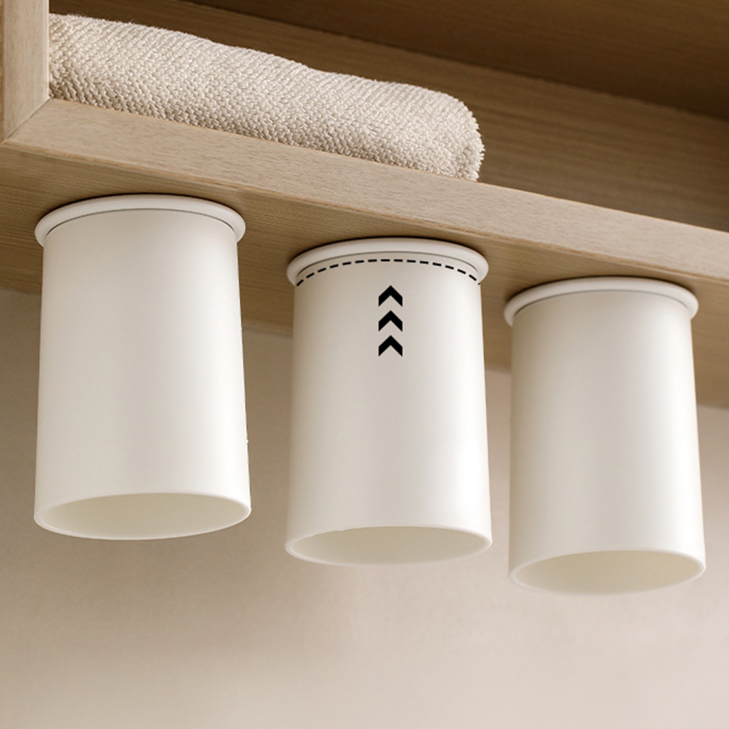 로멀리 물빠짐 거꾸로 양치컵 거치대