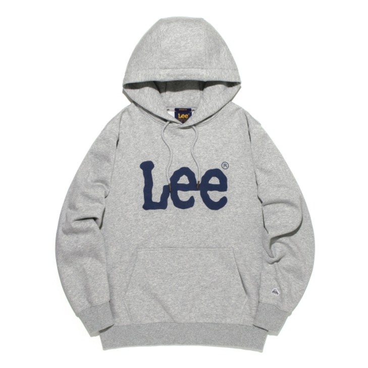 LEE 빅 트위치 루즈핏 후드 그레이 LEE 빅 트위치 루즈핏 후드 그레이