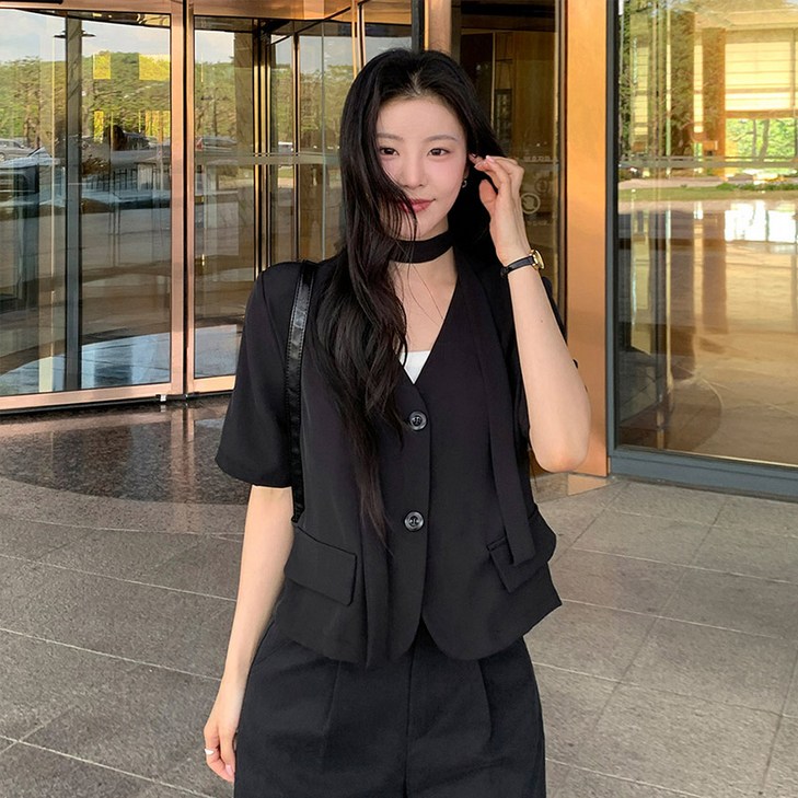 모어렌 데오르 타이 싱글 반팔 자켓 모어렌 데오르 타이 싱글 반팔 자켓
