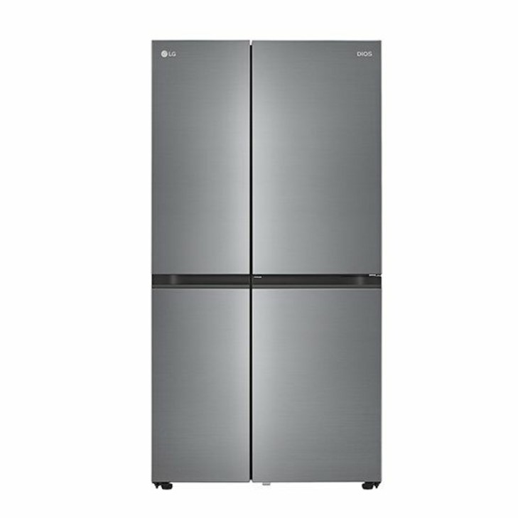 LG무료배송,설치22년형DIOS매직스페이스 양문형 냉장고 S834S32V실버 832L