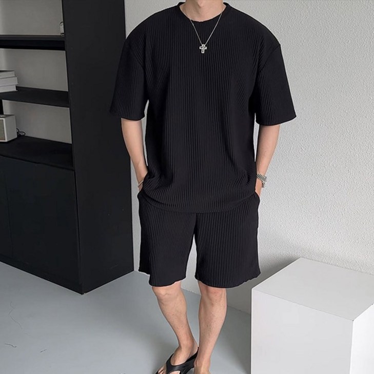 치트키 남자 여름 로이더 플리츠 데일리 셋업 치트키 남자 여름 로이더 플리츠 데일리 셋업