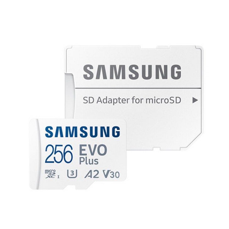 공식인증 정품 삼성전자 마이크로SD카드 EVO PLUS 256GB MBMC256SAKR 메모리카드