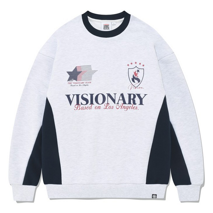 비전스트릿웨어 Football Crewneck 맨투맨 VS2301CR09LG