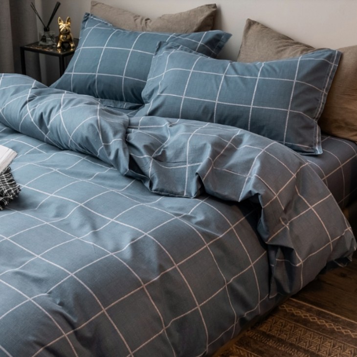 언헤브 패턴 이불커버