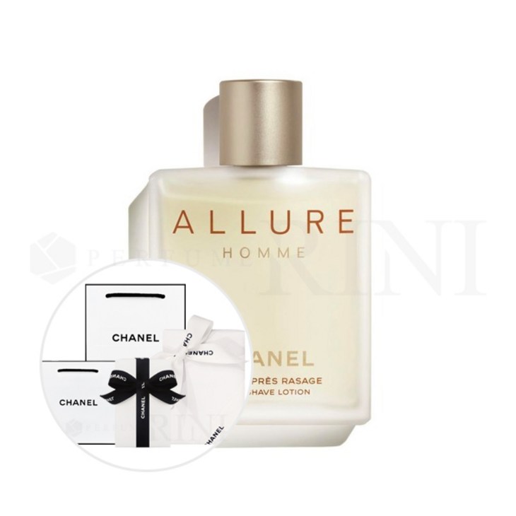 CHANEL 정품 샤넬 알뤼르 옴므 로션 애프터 쉐이브 로션 백화점동일 샤넬선물포장, 100ml, 1개