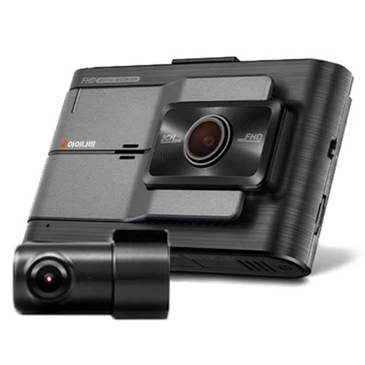 아이나비 전후방 FHD 2채널 블랙박스 FXD8500 장착권 GPS 안테나 메모리 세트