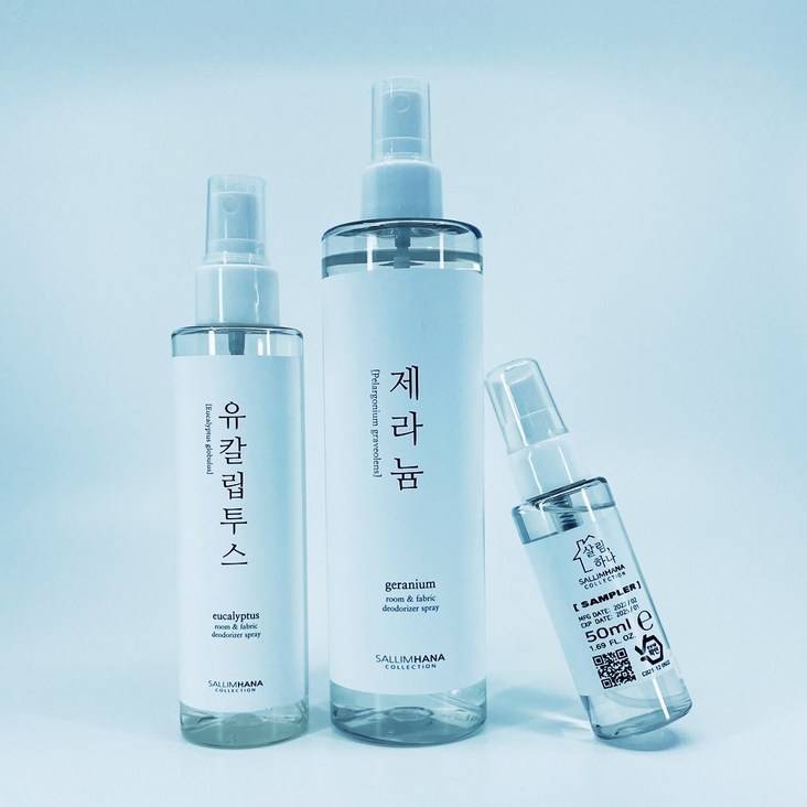 살림하나 천연 애완동물 탈취제 강아지 고양이 배변 냄새제거 스프레이