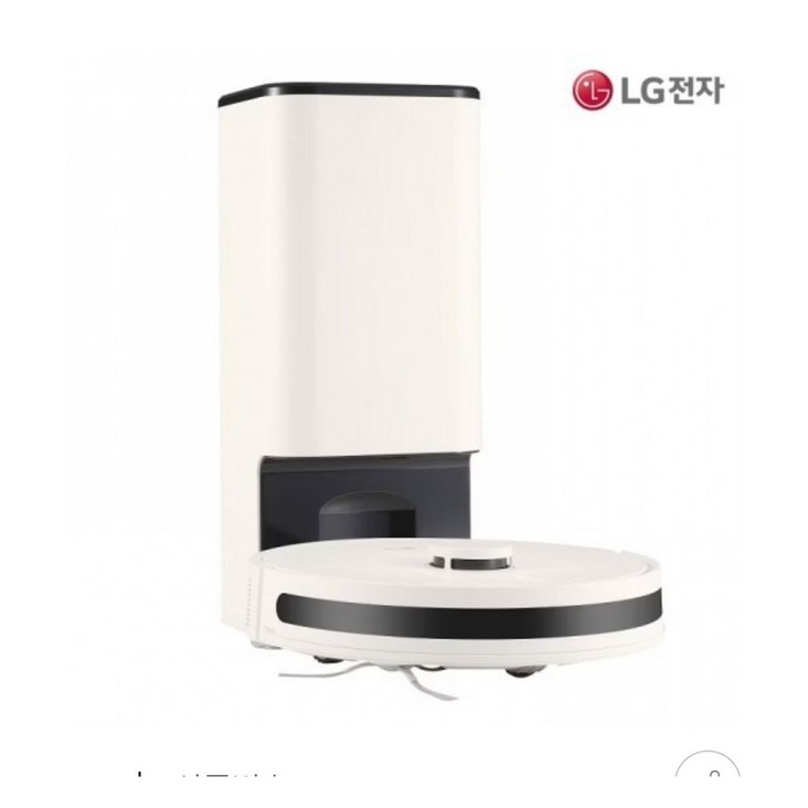 새상품 LG코드제로R5 카밍베이지 올인원 로봇청소기 올인 R585WKA 청소방식흡입걸레겸용 자동충전 사용시간 2시간20분 타입 건습식 작동방식 회전식