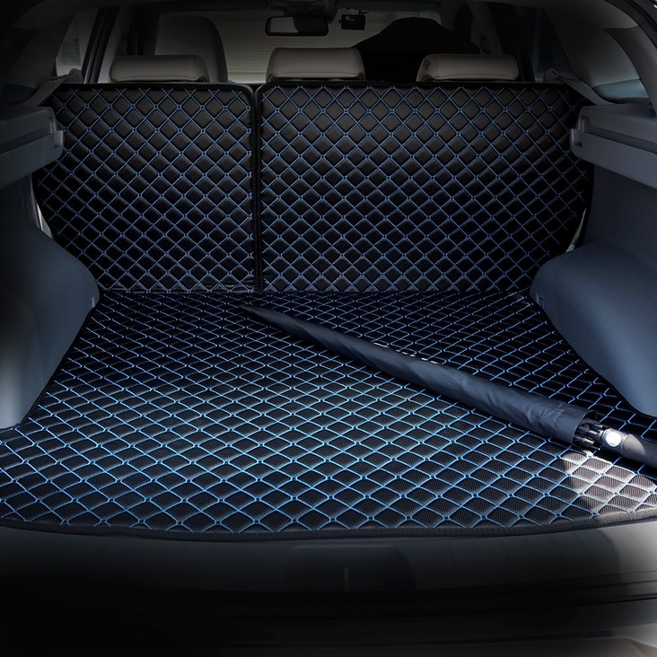 아이빌 현대 넥쏘 신형퀼팅 4D 자동차 트렁크매트 + 2열등받이 풀세트