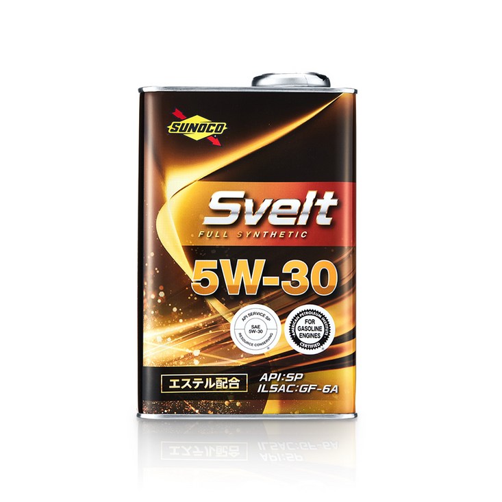 수노코SUNOCO 스벨트 수입차 외제차 합성 엔진오일 5W30 1L, 5w30, 1개