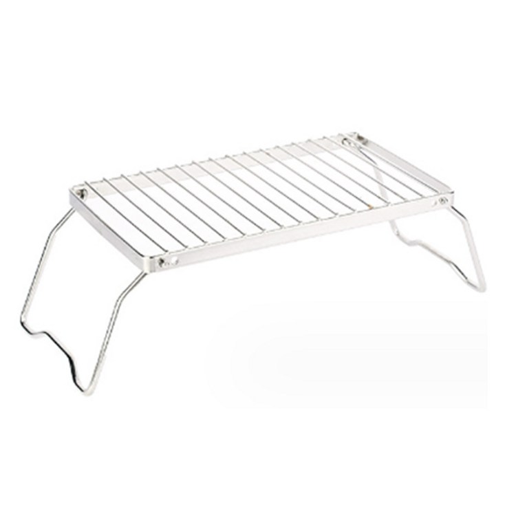 스테인레스 캠핑버너 받침대 중, 실버, 1개