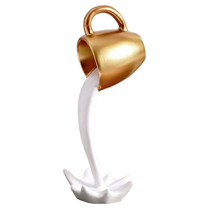 소유공간 플로팅 커피잔 스탠딩 장식품 S2610169T2