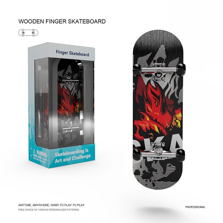 DIY 핑거 스케이트보드  미니 손가락 베어링 보드 Fingerboard skateboard