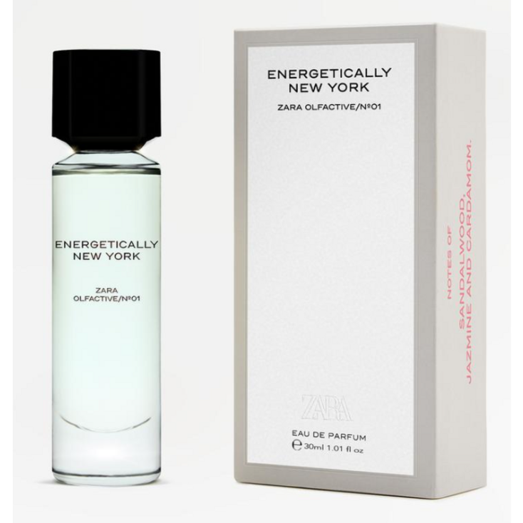 ZARA ENERGETICALLY NEW YORK EDP 30ML 1.01 FL. OZ.