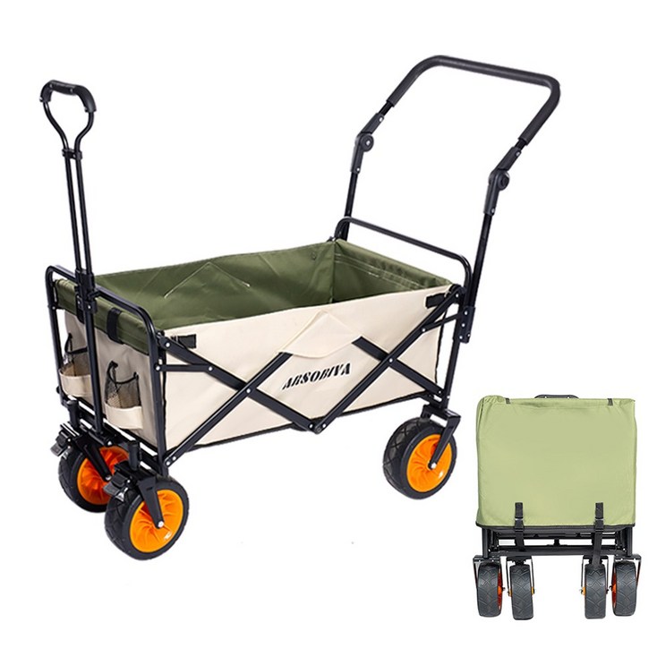 ARSOBIYA 아웃도어 캠핑 웨건, 1개, 혼합색상
