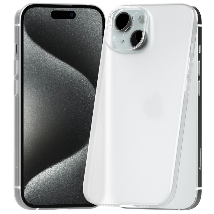 가꼬싶다 변색없는 0.3mm 엣지 슬림 휴대폰 케이스