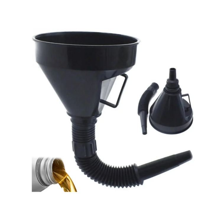 자바라 깔대기 엔진 밋션 미션 오일 부동액 오일깔데기 오일주유기, 1개
