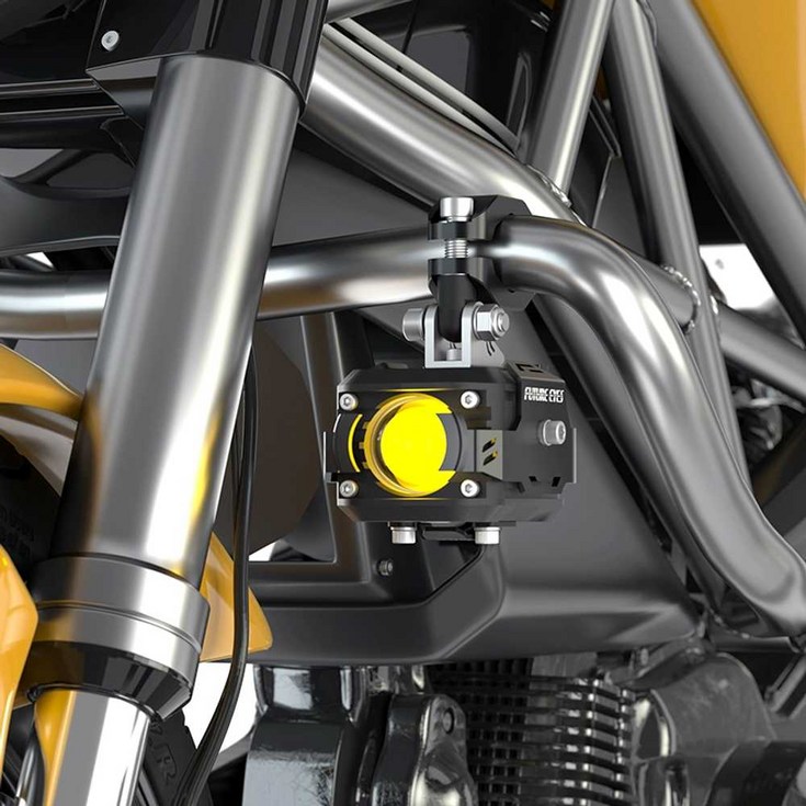 오토바이 전기 자전거 보조 조명 전동 퀵보드 야간 심야, F150 블랙 무선 범용브라켓