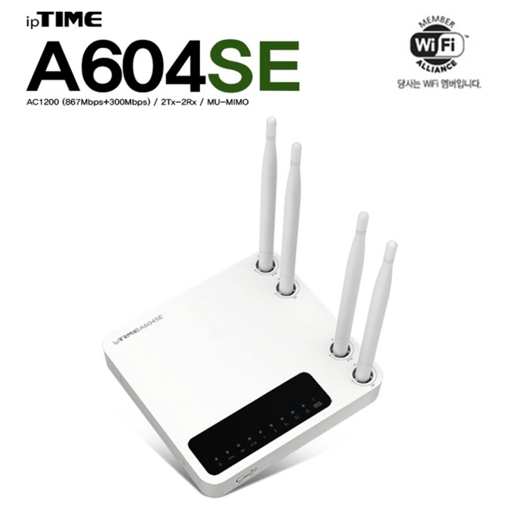 ipTIME 유무선 공유기, A604SE, 1개 ipTIME 유무선 공유기, A604SE, 1개