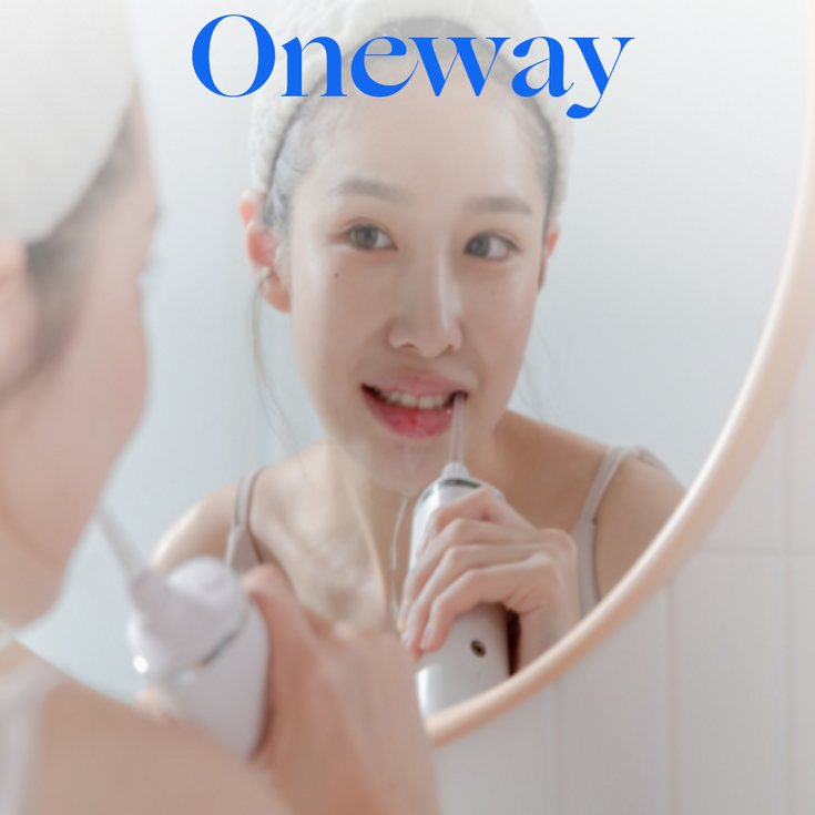 치과공식추천 원웨이 휴대용 구강세정기 대용량 V2, 단일 상품