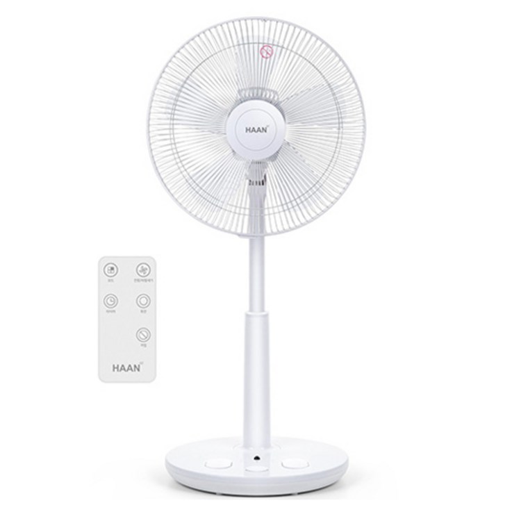 한경희이지라이프 초미세풍 발터치 리모컨 선풍기 HAANHDC230