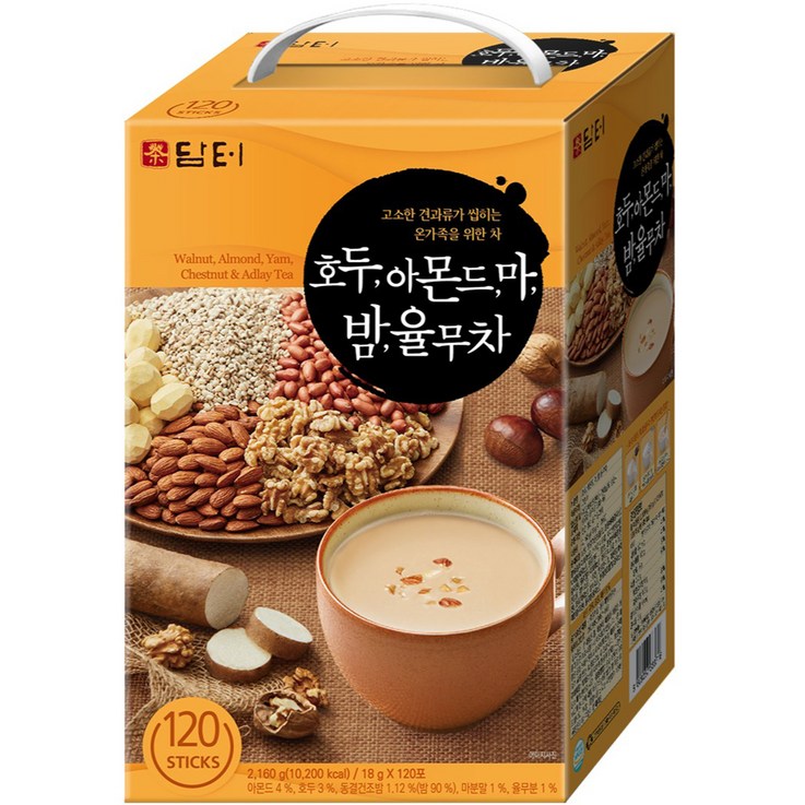 담터 호두 아몬드마 밤 율무차 담터 호두 아몬드마 밤 율무차