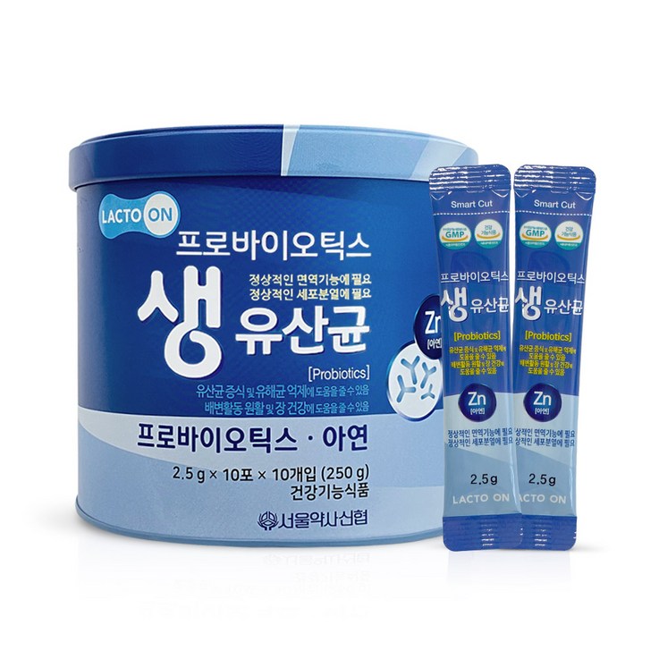 서울약사신협 프로바이오틱스 생유산균 100포, 250g, 1개