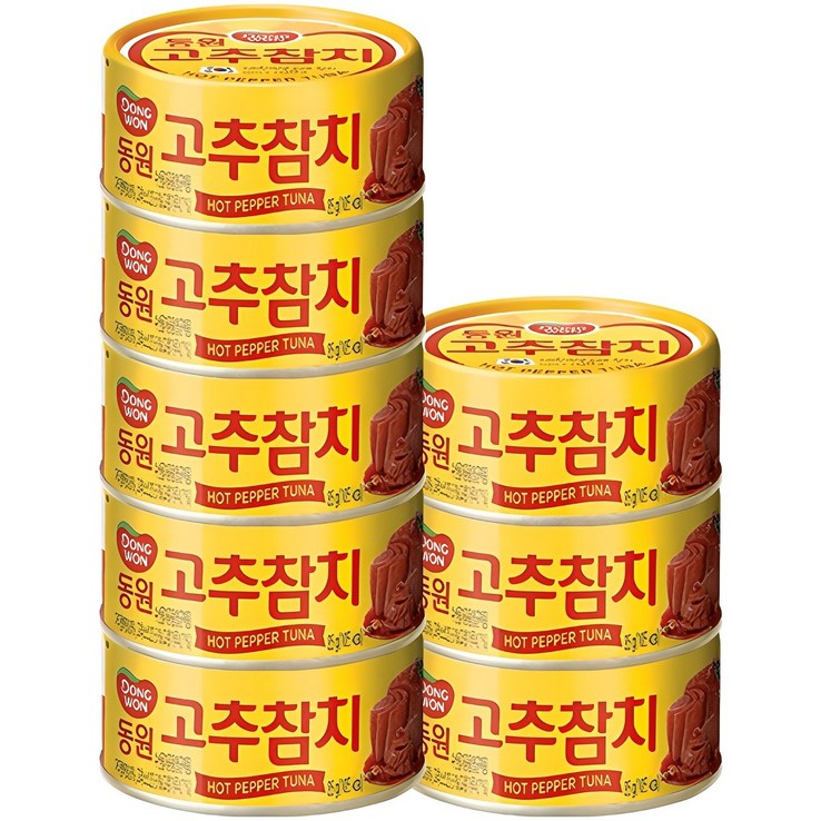 동원 고추참치, 85g, 8개 동원 고추참치, 85g, 8개