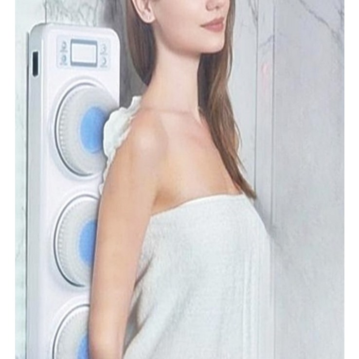 전동 목욕 등 때밀이 충전 벽걸이 때미는 기계 마사지 바디 백 샤워 브러시