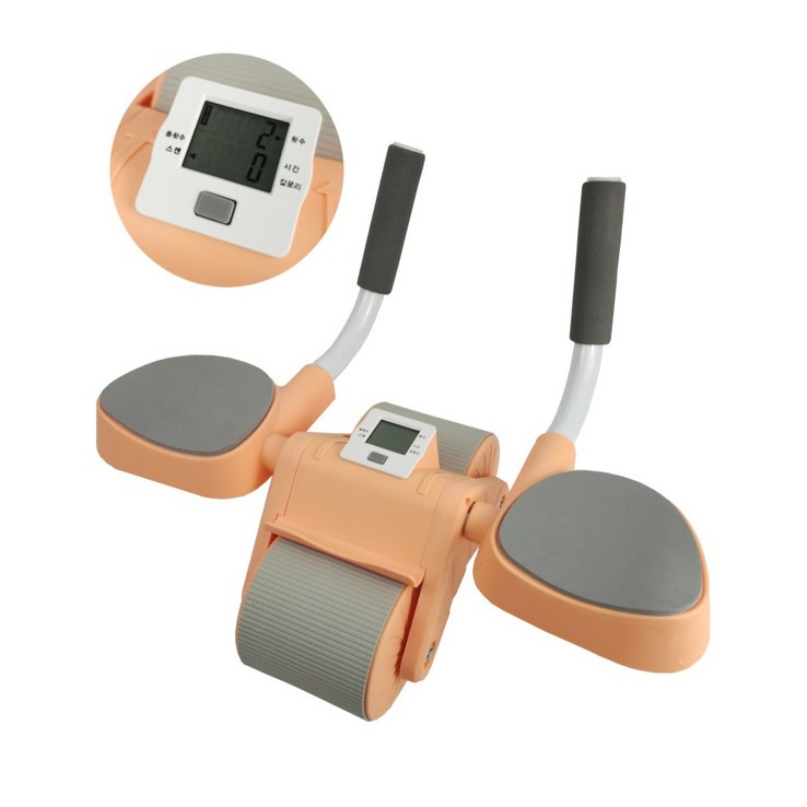 TG 카운트 논슬립 저소음 리바운드 AB슬라이드  무릎 보호 패드, 오랜지