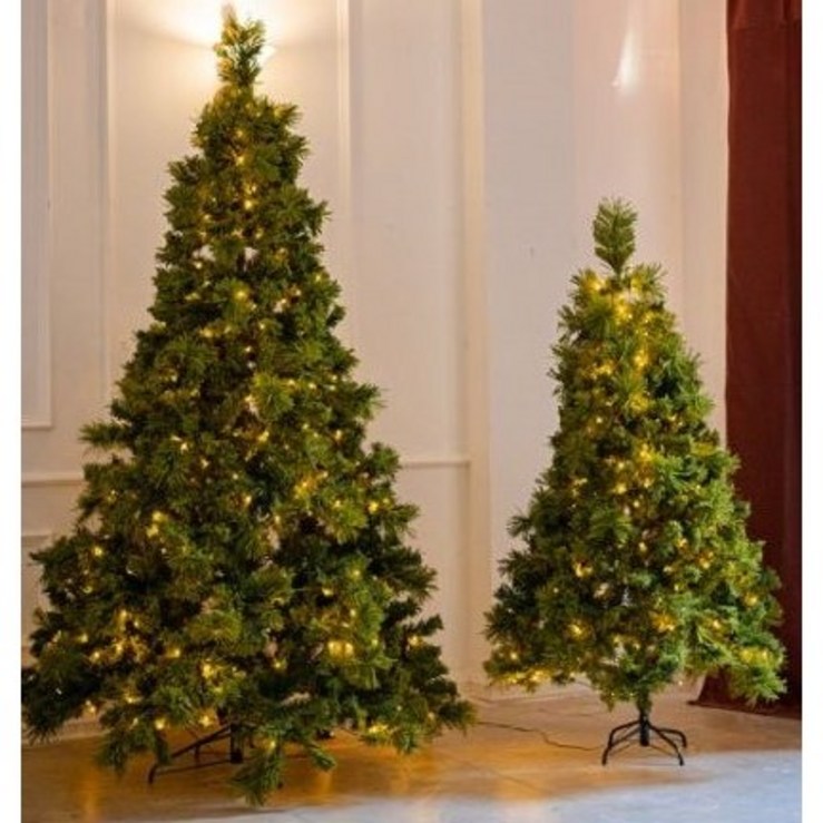 [한정특가] 크리스마스트리 나무 장식 오트트리 우산형 가정용 1.2m-1.8m 대형 성탄나무 20230427