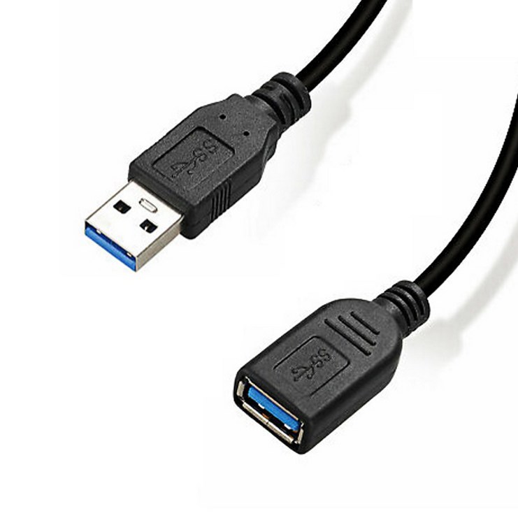 퀄리티어슈런스 고급형 USB 3.0 연장 케이블 블랙
