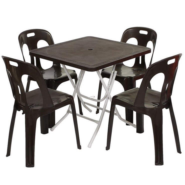 지오리빙 플라스틱 테이블 의자 세트 야외테이블세트 20230425