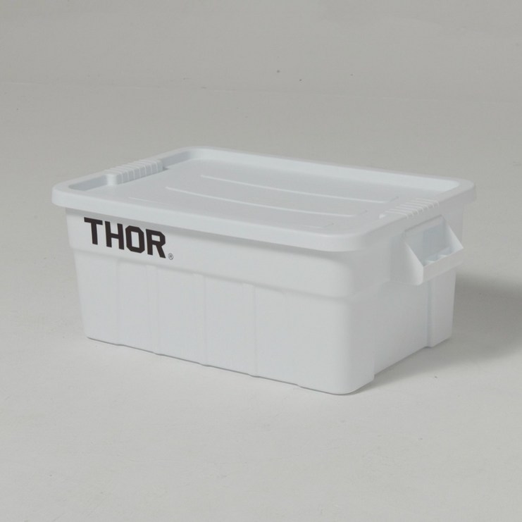 토르 박스 53 75 igt 컨테이너 폴딩박스 THOR 다용도 정리함 수납 상자, 뚜껑 포함, 흰색53리터