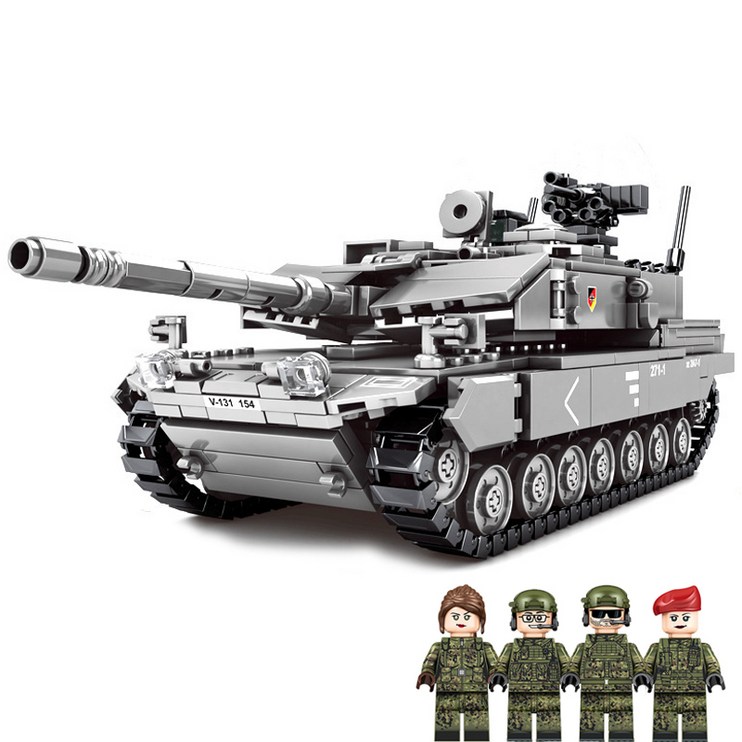 프랜드 테크닉 밀리터리 탱크 레오파르트 2A7플러스 레고호환블럭 0104 - 투데이밈