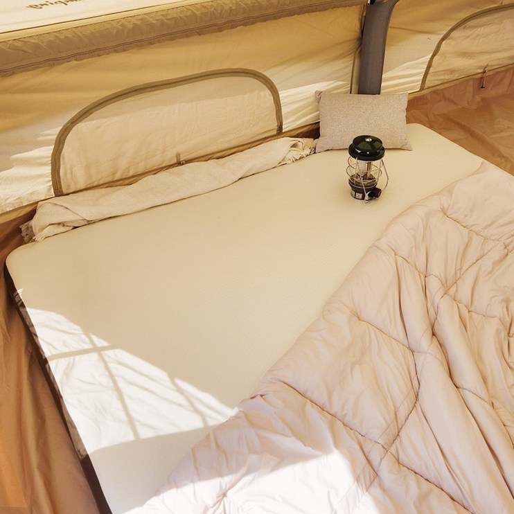 육각자충매트 앳더캠프 캠핑 에어 매트 이너 자충 텐트 자동충전 침대 매트리스, 200X240+에어펌프 증정