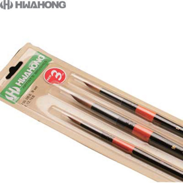 화홍산업 700R 수채화붓 세트B 3종, 8호, 12호, 16호, 1세트 화홍산업 700R 수채화붓 세트B 3종, 8호, 12호, 16호, 1세트