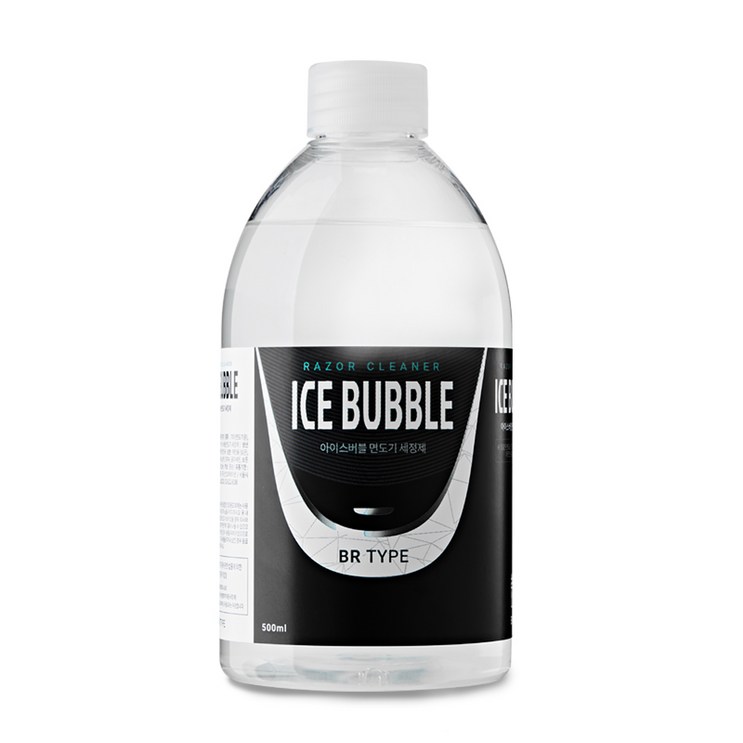 아이스버블 브라운 호환 BR타입 면도기세정액 500ml, 단일상품, 단일색상