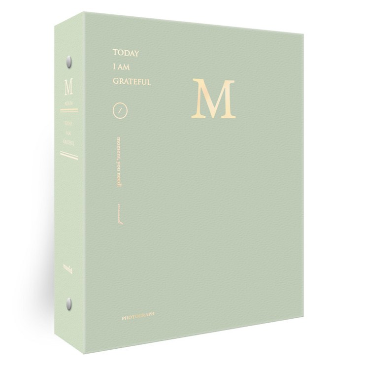 뮤니드 2단 포켓 앨범, Pastel green, 40매 뮤니드 2단 포켓 앨범, Pastel green, 40매