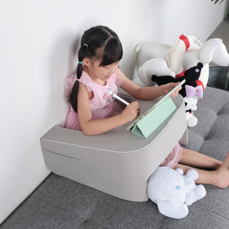 허리업쿠션 리딩 독서 게이밍 반달 어린이 바른자세 라운드숄더 거북목 배꼽 쿠션 1인용 좌식 노트북 컴퓨터책상 낮은책상 앉은뱅이 쿠션테이블 무릎테이블 베드트레이