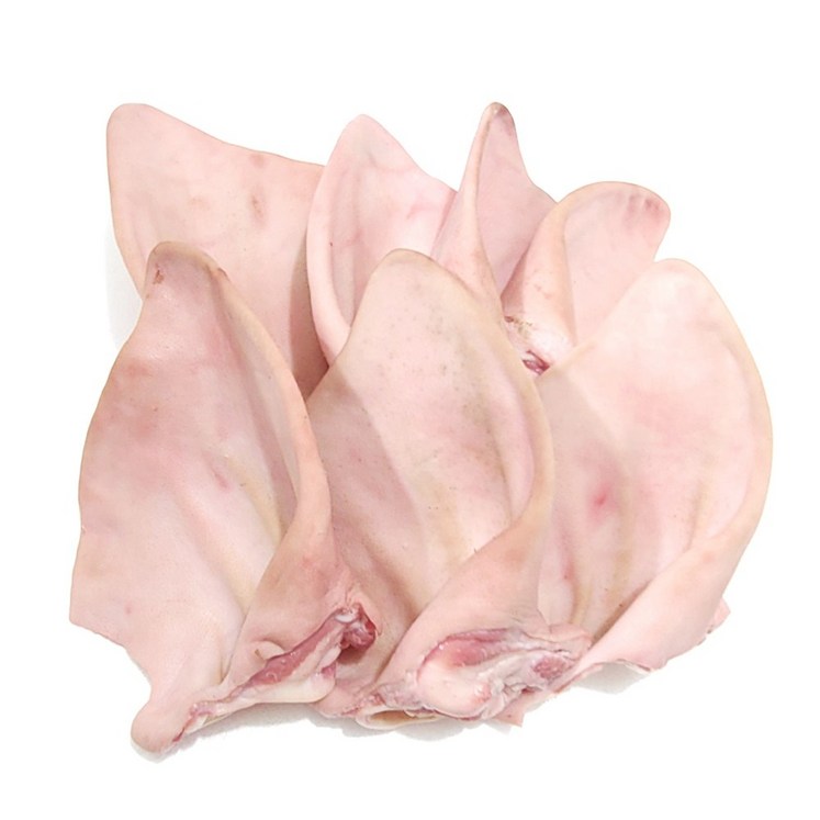 가나안식품 애견간식재료 돼지귀 1kg
