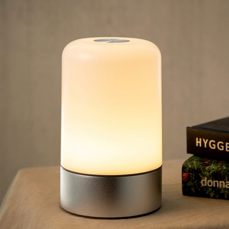 탐사 7색 충전식 무선 탁상 LED 램프 무드등 탐사 7색 충전식 무선 탁상 LED 램프 무드등