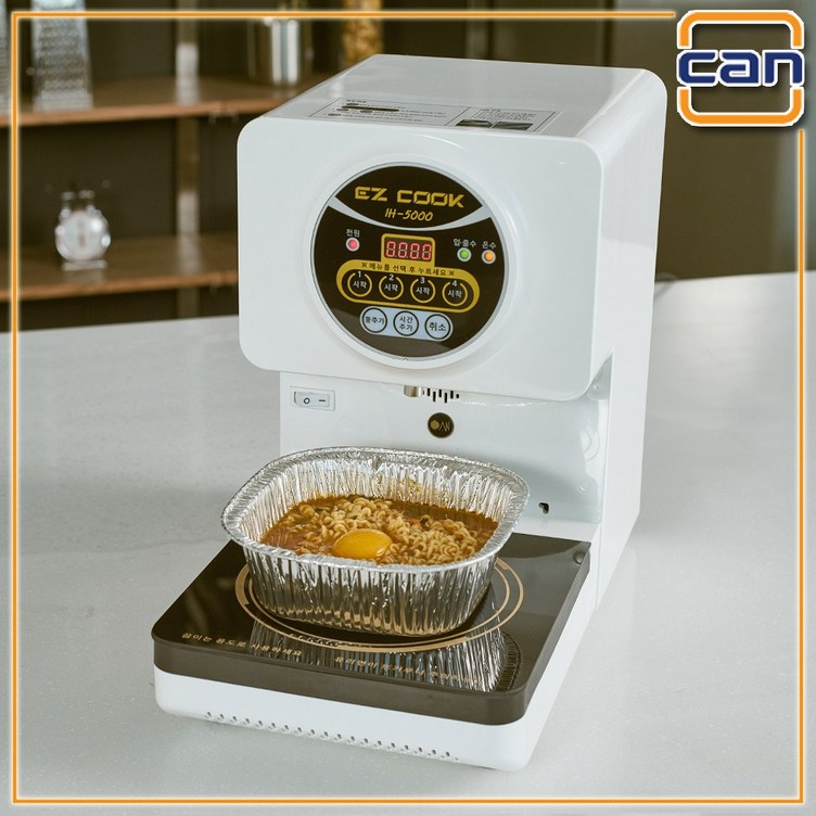 주캔 이지쿡 IH5000 라면조리기 즉석조리기 인덕션, IH5000 일반형정수기수도연결