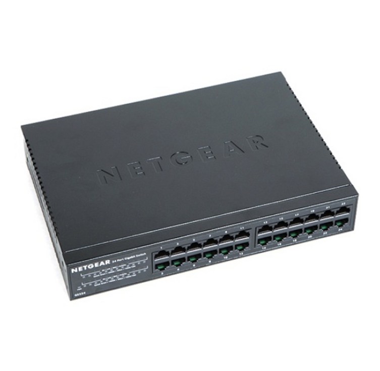 넷기어 기가비트 이더넷 스위칭허브 24포트 1000Mbps, GS324, 1개 넷기어 기가비트 이더넷 스위칭허브 24포트 1000Mbps, GS324, 1개