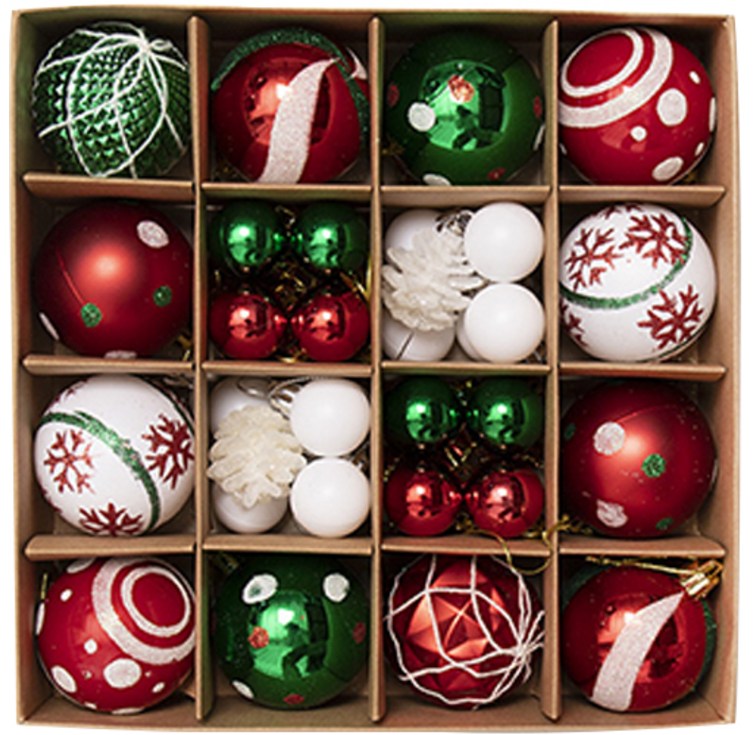 미니맥시 크리스마스 장식볼 세트