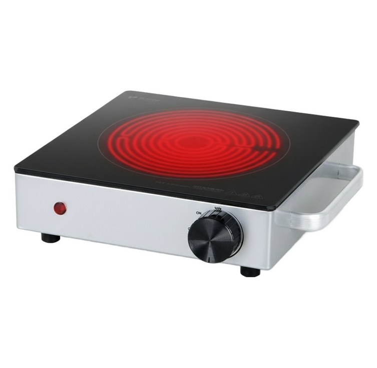 키친아트 고화력 전기레인지 하이라이트 1구, 프리스탠딩, KHT3003