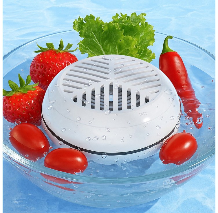 홈마블 무선충전 조개 해감 잔류 농약제거 야채 과일 세척기무선충전거치대