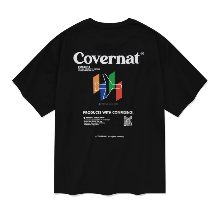 국내매장판 커버낫 트래블 티셔츠 2종 1택